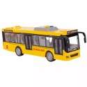 DUŻY SZKOLNY AUTOBUS OTWIERANE DRZWI DŹWIĘKI ŚWIATŁA 1:16 3+ WY910A