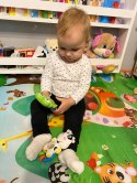 GRZECHOTKA SENSORYCZNA SŁONIK MELODYJKI ŚWIATŁA 61