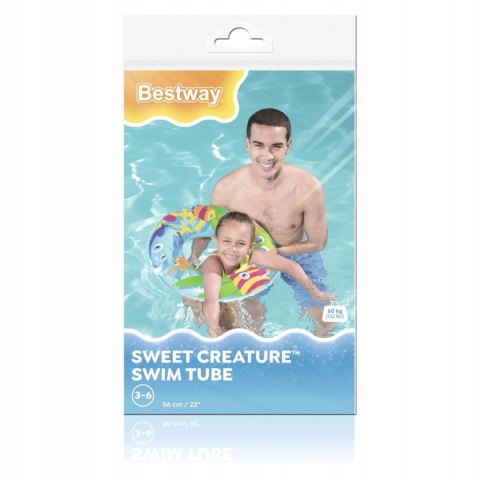 KÓŁKO KOŁO DMUCHANE DO PŁYWANIA DLA DZIECKA 56 CM 3-6 LAT 36013 OCEAN KÓŁKO KOŁO DMUCHANE DO PŁYWANIA DLA DZIECKA 56 CM 3-6 LAT 36013 OCEAN
