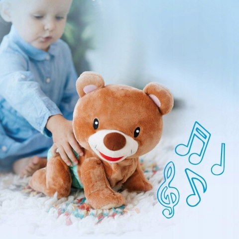 RACZKUJĄCY MIŚ TUPTUŚ INTERAKTYWNY ZABAWKA MASKOTKA PLUSZAK 9M+ VTECH 60824 RACZKUJĄCY MIŚ TUPTUŚ INTERAKTYWNY ZABAWKA MASKOTKA PLUSZAK 9M+ VTECH 60824