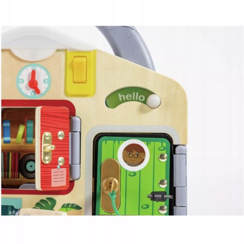 TABLICA MANIPULACYJNA ZABAWKA EDUKACYJNA UCHWYT 3+ HAPE TREFL E1111K TABLICA MANIPULACYJNA ZABAWKA EDUKACYJNA UCHWYT 3+ HAPE TREFL E1111K