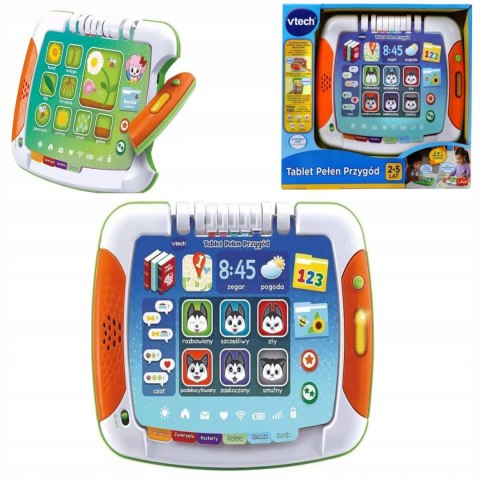 Tablet Pełen Przygód interaktywny edukacyjny 2w1 Vtech 61458 Tablet Pełen Przygód interaktywny edukacyjny 2w1 Vtech 61458