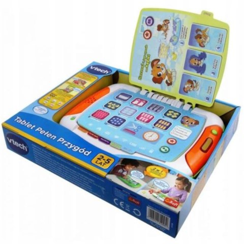 Tablet Pełen Przygód interaktywny edukacyjny 2w1 Vtech 61458 Tablet Pełen Przygód interaktywny edukacyjny 2w1 Vtech 61458