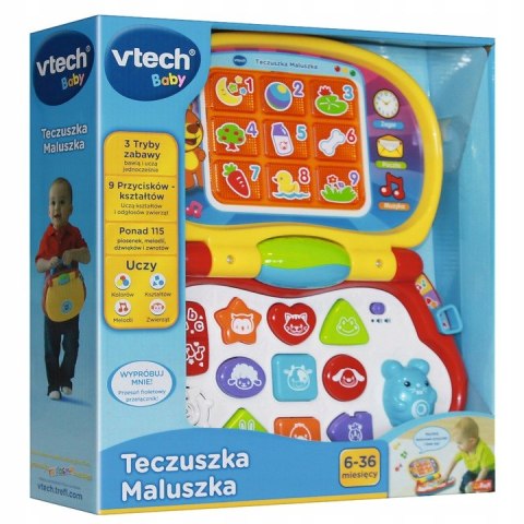 TECZUSZKA MALUSZKA INTERAKTYWNA ZABAWKA DLA NAJMŁODSZYCH +6M VTECH 60676 TECZUSZKA MALUSZKA INTERAKTYWNA ZABAWKA DLA NAJMŁODSZYCH +6M VTECH 60676