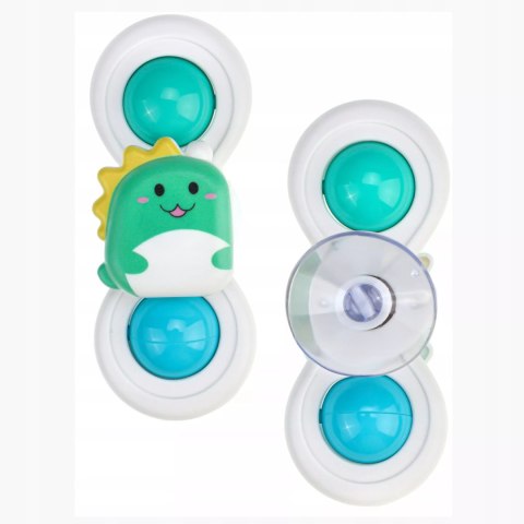 3 przyssawki sensoryczne grzechotka spinner dla niemowląt 168JT-5 3 przyssawki sensoryczne grzechotka spinner dla niemowląt 168JT-5