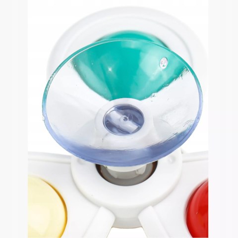 3 przyssawki sensoryczne grzechotka spinner dla niemowląt 168JT-5 3 przyssawki sensoryczne grzechotka spinner dla niemowląt 168JT-5