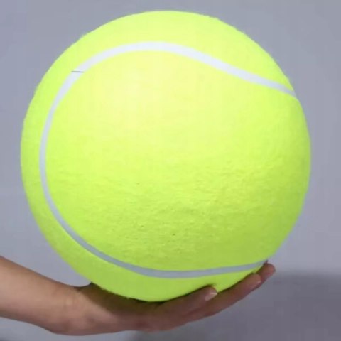 Duża piłka tenisowa 24cm nadmuchiwana gumowa zabawka do zabawy dla dzieci Duża piłka tenisowa 24cm nadmuchiwana gumowa zabawka do zabawy dla dzieci