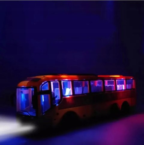 Duży autobus turystyczny zdalnie sterowany QH866-2 Duży autobus turystyczny zdalnie sterowany QH866-2