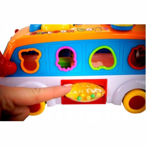 Interaktywny autobusik z telefonem klocki 2201P Interaktywny autobusik z telefonem klocki 2201P