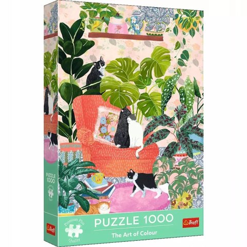 Puzzle Premium Plus The Art of Colour: Nie ma to jak w domu 1000 el. 10892 Puzzle Premium Plus The Art of Colour: Nie ma to jak w domu 1000 el. 10892