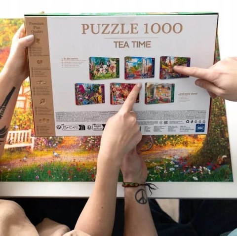 Puzzle Premium Plus The Art of Colour: Nie ma to jak w domu 1000 el. 10892 Puzzle Premium Plus The Art of Colour: Nie ma to jak w domu 1000 el. 10892