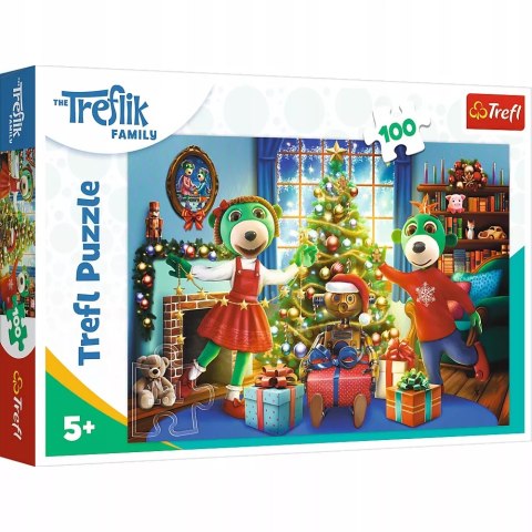 Puzzle Rodzina Treflików 100 el. Zimowe Trefliki Trefl 16459 Puzzle Rodzina Treflików 100 el. Zimowe Trefliki Trefl 16459