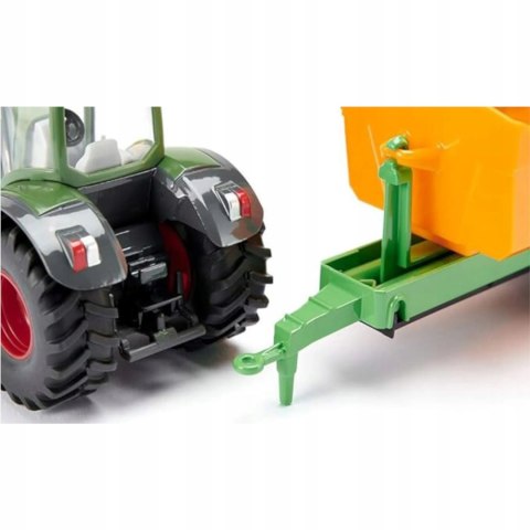 Siku Traktor Fendt z podnośnikiem metal model 1:50 S1989 Siku Traktor Fendt z podnośnikiem metal model 1:50 S1989