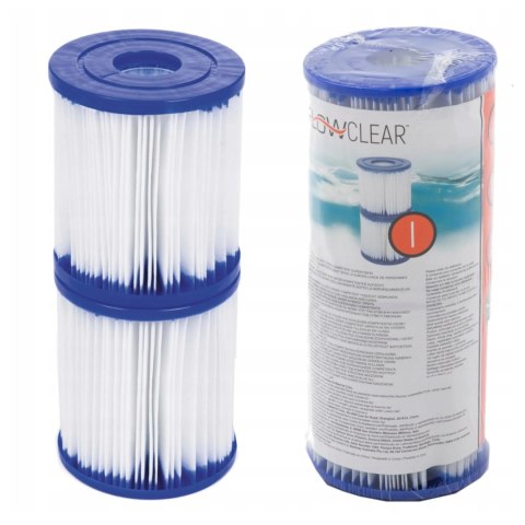 2 x filtr do pompy 1249 l typ I Bestway 58093 2 x filtr do pompy 1249 l typ I Bestway 58093