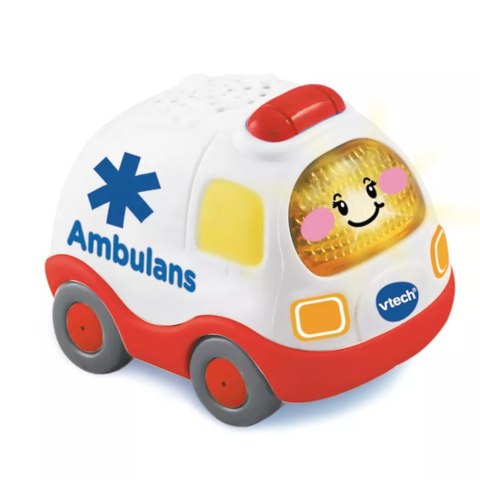 Auto ambulans karetka dźwięki światła tut tut autka autko Trefl 60805 Auto ambulans karetka dźwięki światła tut tut autka autko Trefl 60805