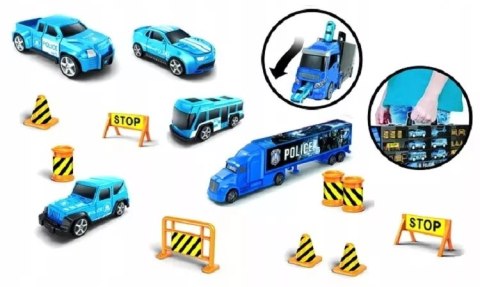 CIĘŻARÓWKA AUTKA WYRZUTNIA AUTA TIR LAWETA POLICJA 666-08H CIĘŻARÓWKA AUTKA WYRZUTNIA AUTA TIR LAWETA POLICJA 666-08H
