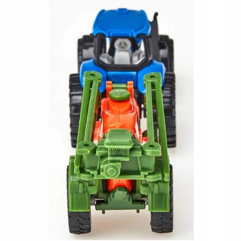 Siku Traktor ze spryskiwaczem upraw model metal S1668 Siku Traktor ze spryskiwaczem upraw model metal S1668