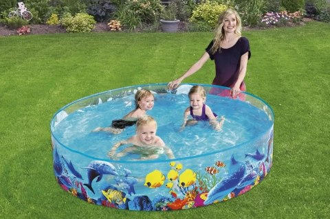Basen rozporowy ogrodowy dla dzieci 183x38cm Bestway 55030 Basen rozporowy ogrodowy dla dzieci 183x38cm Bestway 55030