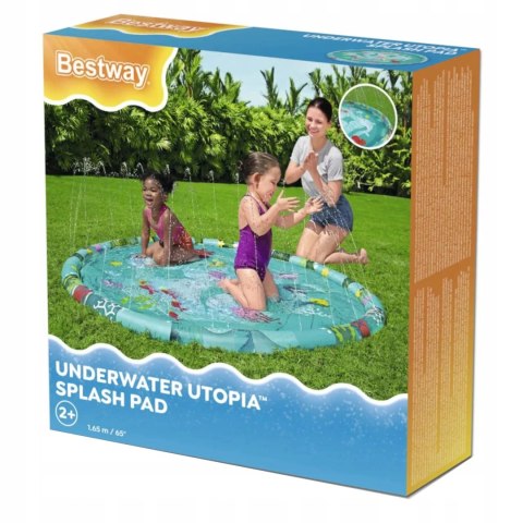Brodzik letnia mata wodna fontanna 165cm zraszacz ślizgawka Bestway 52487 Brodzik letnia mata wodna fontanna 165cm zraszacz ślizgawka Bestway 52487