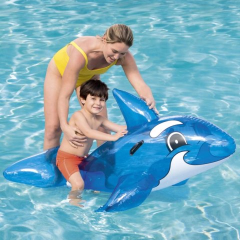 Dmuchany delfin zabawka do pływania dla dzieci uchwyty Bestway 41037 Dmuchany delfin zabawka do pływania dla dzieci uchwyty Bestway 41037