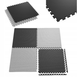 Gruba mata piankowa Eva duże puzzle piankowe XXL 120x120x 1cm 4szt EM1001SZ