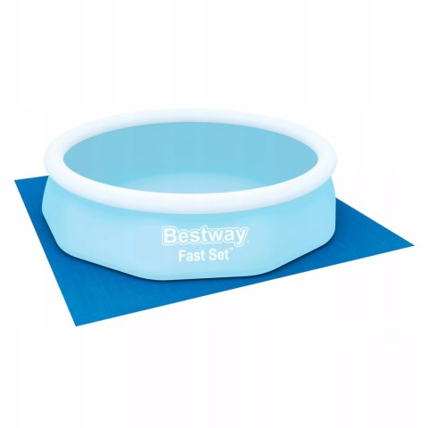 Mata plandeka pod basen stelażowy rozporowy podkład 335x335cm Bestway 58001 Mata plandeka pod basen stelażowy rozporowy podkład 335x335cm Bestway 58001
