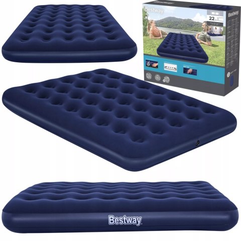 Materac dmuchany do spania dwuosobowy Bestway 67002 Materac dmuchany do spania dwuosobowy Bestway 67002
