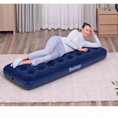 Materac dmuchany jednoosobowy do spania Bestway 67000 Materac dmuchany jednoosobowy do spania Bestway 67000