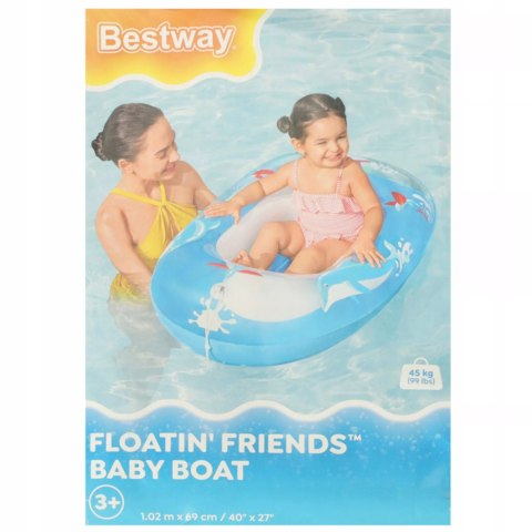Ponton dla dzieci do pływania delfin Bestway 34037 Ponton dla dzieci do pływania delfin Bestway 34037