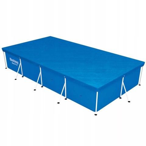 Przykrycie 400 x 211 cm na basen stelażowy Bestway 58107 Przykrycie 400 x 211 cm na basen stelażowy Bestway 58107