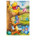 Puzzle Kubuś Puchatek 60 el. Małe co nieco Tygrysek Prosiaczek Trefl 17264