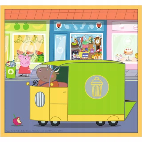 Puzzle Trefl Świnka Peppa Puzzle 10w1 329 el. Poznaj Świnkę Peppę 90383 Puzzle Trefl Świnka Peppa Puzzle 10w1 329 el. Poznaj Świnkę Peppę 90383
