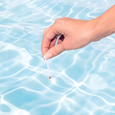 Tester do pomiaru słonej wody w basenie jacuzzi paski testowe Bestway 58767 Tester do pomiaru słonej wody w basenie jacuzzi paski testowe Bestway 58767