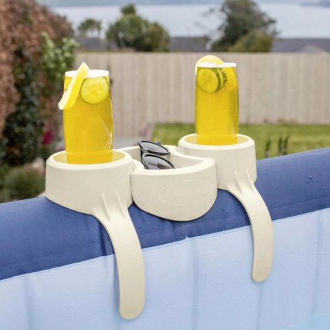 Uchwyt na napoje tacka 2 przegrody spa jacuzzi Lay-Z-Spa Bestway 60306 Uchwyt na napoje tacka 2 przegrody spa jacuzzi Lay-Z-Spa Bestway 60306
