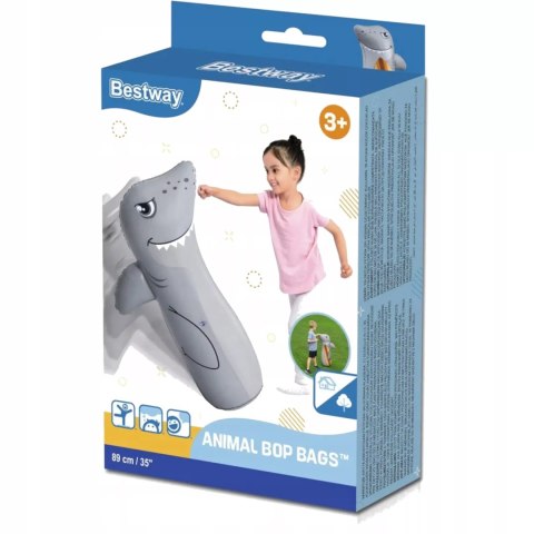 Worek dmuchany bokserski treningowy dla dzieci rekin Bestway 52152S Worek dmuchany bokserski treningowy dla dzieci rekin Bestway 52152S